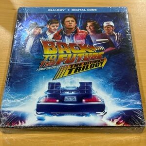 Back to the Future The Ultimate Trilogy Blu-ray + digital code. New Sealed.